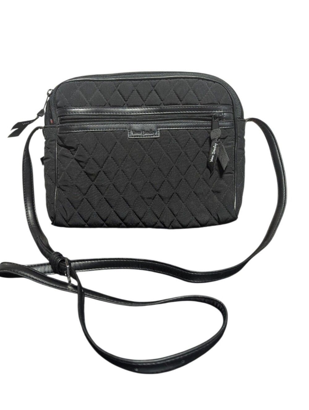 Vera Bradley Black Quilted Crossbody Bag